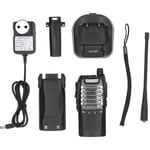 Talkie walkie Talkie-walkie longue portée rechargeable sans fil 2 voies multifonction 8 W haute puissance AC100-240 V prise UE