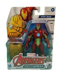 Hasbro - Marvel - Avengers Mech Strike - Iron Man 6" Action Figure - 4+ ✅