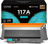 117A W2070A Toner compatibles pour HP 117A pour Color Laser MFP 179fnw 150nw 178nwg 179fwg 178nw 150a 150w (Noir)