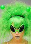 Green Alien Dress Up Accessory Kit INCLUDES GLASSES & BOPPERS