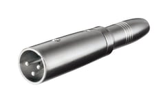 Adapter XLR-hane till 6,3 mm-hona