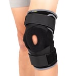 BraceUP Hinged Knee Brace Support for Knee Pain - Maximum Support and Comfort for ACL/PCL Injuries, Meniscus Tears, Arthritis (L/XL)