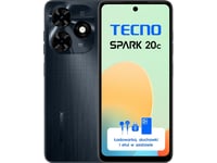 Tecno Mobile Spark 20C 16,8 Cm (6,6&Quot ) Dual Sim Android 13 4G Usb Type-C 8 Gb 128 Gb 5000 Mah Svart