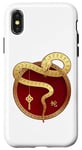 iPhone X/XS Zen Taiji Lucky Money Red Pocket Snake Year Pj ART ON BACK Case