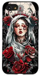 Coque pour iPhone SE (2020) / 7 / 8 #snirt mystique femme t-shirt femme noire rose noire