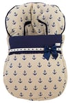 Sac housse universelle pour groupe 0 ou Maxi Cosi. C’est disponible en plusieurs modèles et couleurs. (Sailor)