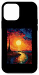 Coque pour iPhone 12 mini Couchers de soleil artistiques de Van Gogh Nuit étoilée