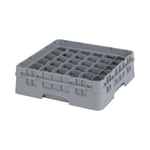 CAMBRO Astianpesukori laseille - 36 lokeroa 50 x 14,3 cm lasin korkeus: 9,2