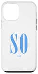 Coque pour iPhone 12 mini Bleu SO Fresh Blue Graphic