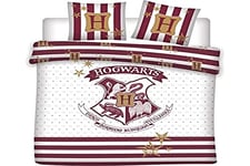 NONAME Harry Potter - Parure de lit 200x200cm - Hogwarts '100% Coton'