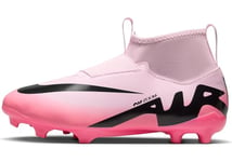 Nike Unisex Kid's Jr Zoom Superfly 9 Acad Fg/Mg Soccer Shoe, Pink Foam Black, 3 UK