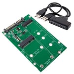 LeHang 2-en-1 NGFF ou mSATA SSD vers SATA 3.0 ou USB Adapter Converter Card M.2 et mSATA SSD vers SATA sur Le marché