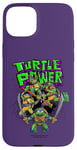 Coque pour iPhone 15 Plus Teenage Mutant Ninja Turtles: Mutant Mayhem Retro Group