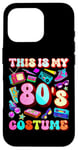 Coque pour iPhone 16 Pro Costume « This is my 80's » - Cadeau pour fête des années 80