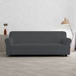 Italian Bed Linen “ Pretty” Sofa Cover, Dark Grey, 3 Places