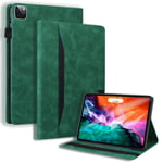 iPad Pro 11" Gen 1/2/3/4 etui med én lomme - Grøn