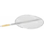 Grille barbecue ronde neka, ø 50 cm, acier chromé