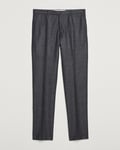 Incotex Slim Fit Houndstooth Flannel Trousers Light Grey