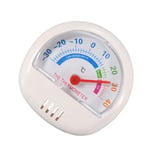 Yihaifu Dial Pointer Refrigerator Thermometer 3 Colors Remind Fridge Freezer Kitchen Room Temperaturer Temperature Meter