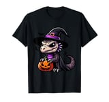 Halloween Komodo Dragon Witch Hat Costume Spooky Season T-Shirt