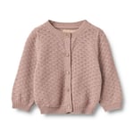 Wheat Baby Knit Cardigan Magnella Dry Rose