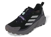 adidas Femme Terrex Trailmaker 2 Gore-tex Speed Lace Hiking Shoes Chaussures de randonnée, Core Black Grey Two Preloved Violet, 39 1/3 EU