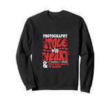 Photography Stole My Heart And Never Gave It Back Sweatshirt