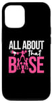 Coque pour iPhone 12/12 Pro Cheerleading Funny All About That Base Cheer Leader Girls