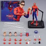 Spider Man Into the Spider-Verse Peter B. Parker Miles 6.1" Action Figure Model