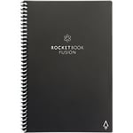 RocketBook A5 Notebook EVRF-E-RC-A-FR Dotted Not Perforated 42 Pages Black