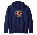 Funny Daughter of the Halloween Pumpkin Patch Zip Hoodie