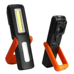 Magnetisk LED-ficklampa ORANGE - on stock Orange