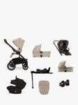 Nuna MIXX Next Pushchair, MIXX Next Carrycot & ARRA Next i-Size Car Seat with Base Next Generation Bundle