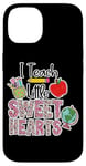 Coque pour iPhone 14 Crayon Apple I Teach Little Sweethearts Classroom