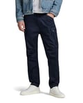 G-STAR RAW Men's Zip Cargo Regular Tapered Trousers, Blue (Mazarine Blue D24720-c072-4213), 29 W/32 L