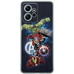 ERT GROUP Coque de téléphone Portable pour Xiaomi REDMI Note 12 4G Original et sous Licence Officielle Marvel Motif Avengers 001 Parfaitement adapté à la Forme du téléphone Portable, Coque en TPU