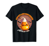 I Don't Like You Either Funny Candy Corn Halloween T-Shirt