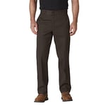 Dickies Men's Original 874 Work Pant Trousers, Dark Brown, 33W 34L UK