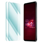 Asus ROG Phone 6 5G / 6D 5G / 6 Pro 5G - Premium hærdet beskyttelsesglas med komplet dækning