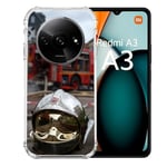 Coque Renforcée pour Xiaomi Redmi A3 Pompier Casque Camion