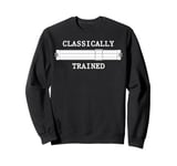 Mechanical Analog Calculator Classically Trained Slide Rule Sweatshirt