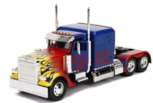 JADA TOYS - Véhicule TRANSFORMERS – Optimus Prime - 1/24 - JAD30446