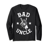 Uncle Bad Uncle Donkey Familie Long Sleeve T-Shirt