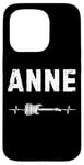 Coque pour iPhone 15 Pro Anne Guitare Battement De Coeur Musique Guitariste