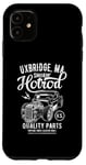 Coque pour iPhone 11 Uxbridge MA USA Hotrod Voiture vintage vieilli