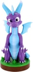 Figurine Gaming Ice Spyro - Accessoire Support Pour Manette Ou Smartphone - Câble Usb Inclus - 20 Cm