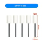 Maant-Stylo De Meulage Électrique,Graveur Réglable À Vitesse D1,Petite Rectifieuse,Mini Ensemble D'outils De Bricolage,Stylo De Gravure Diversifié,Polissage - Type Cotton Head 5pcs