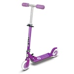 Zinc Foldable 2 Wheel Scooter - Purple