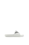 Emporio Armani Bold Eagle Logo Slides Sandal, White+Black, 39