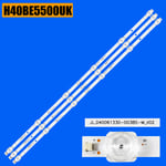 3 pcs For 1 TV LED pour H40BE5500 HZ40E350S LC-40N5004U CRH-BX40C130300603913REV1.0 JL.D40061330-003BS-M_V02 ""Nipseyteko®